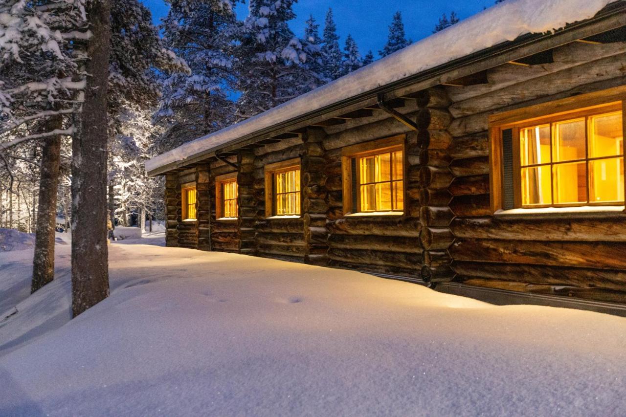 Kuukkeli Log Houses Aurora Resort Saariselka Exterior foto