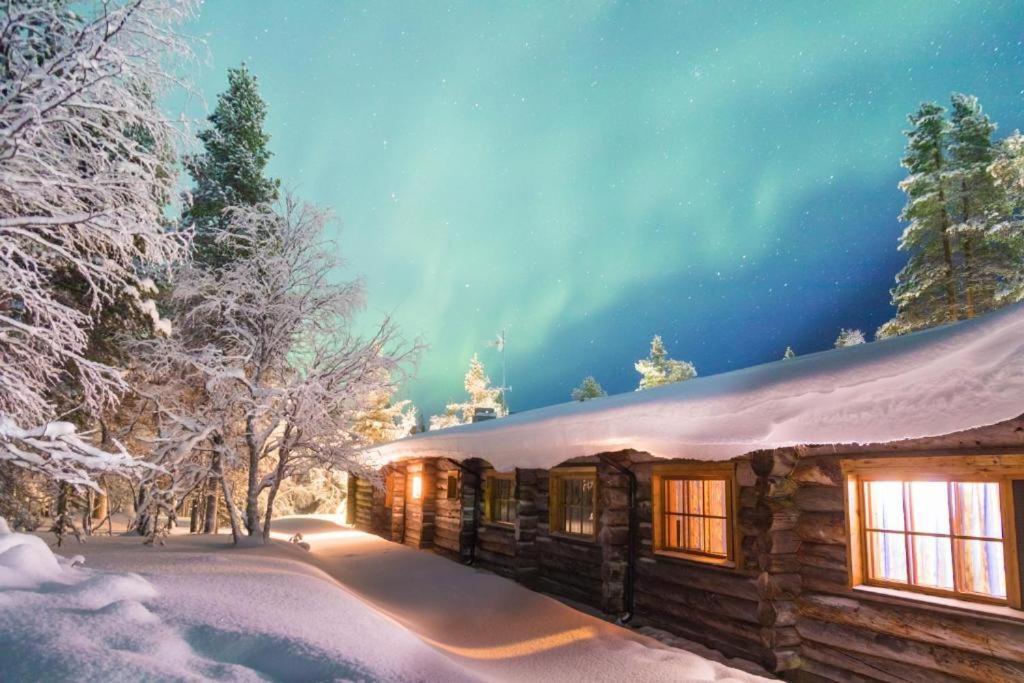 Kuukkeli Log Houses Aurora Resort Saariselka Exterior foto