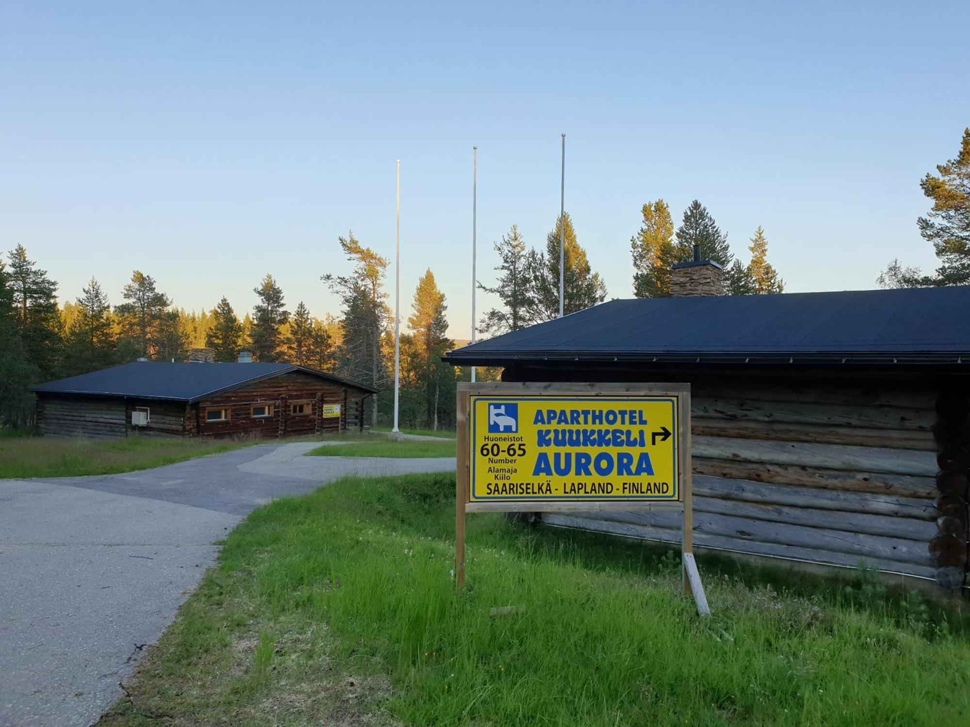 Kuukkeli Log Houses Aurora Resort Saariselka Exterior foto