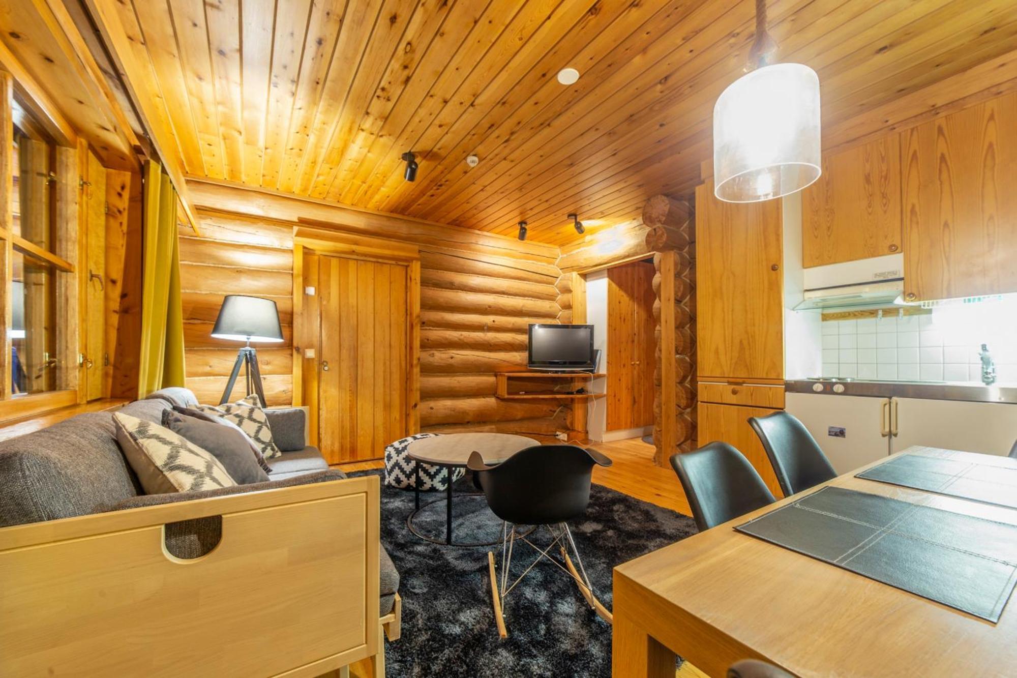 Kuukkeli Log Houses Aurora Resort Saariselka Cameră foto