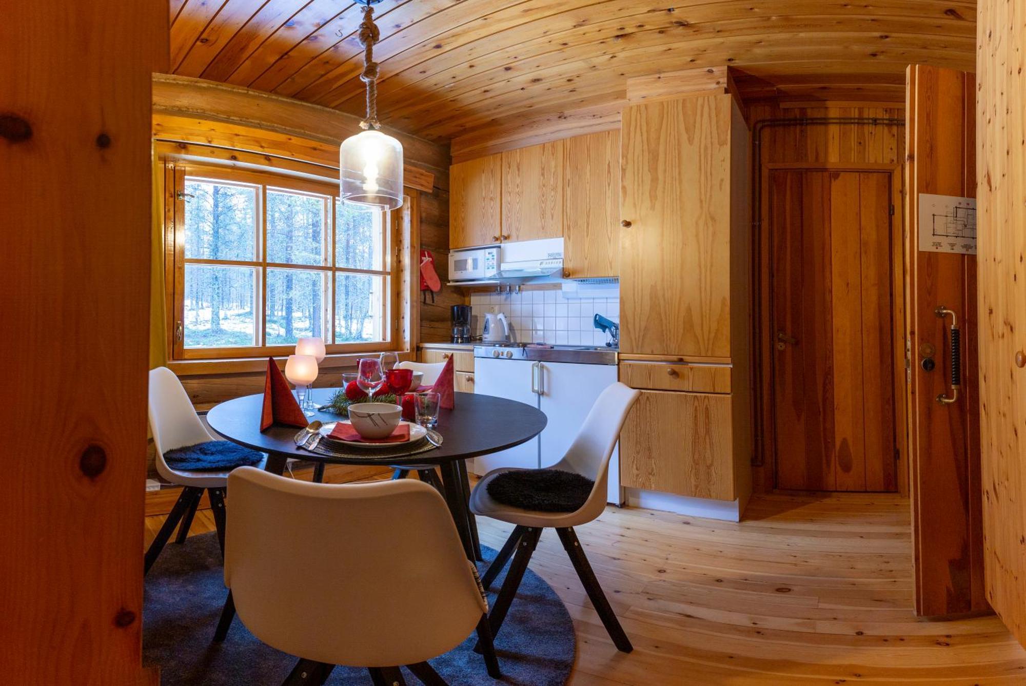 Kuukkeli Log Houses Aurora Resort Saariselka Cameră foto