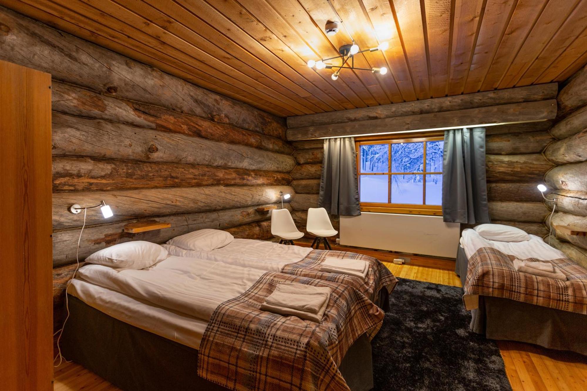 Kuukkeli Log Houses Aurora Resort Saariselka Cameră foto