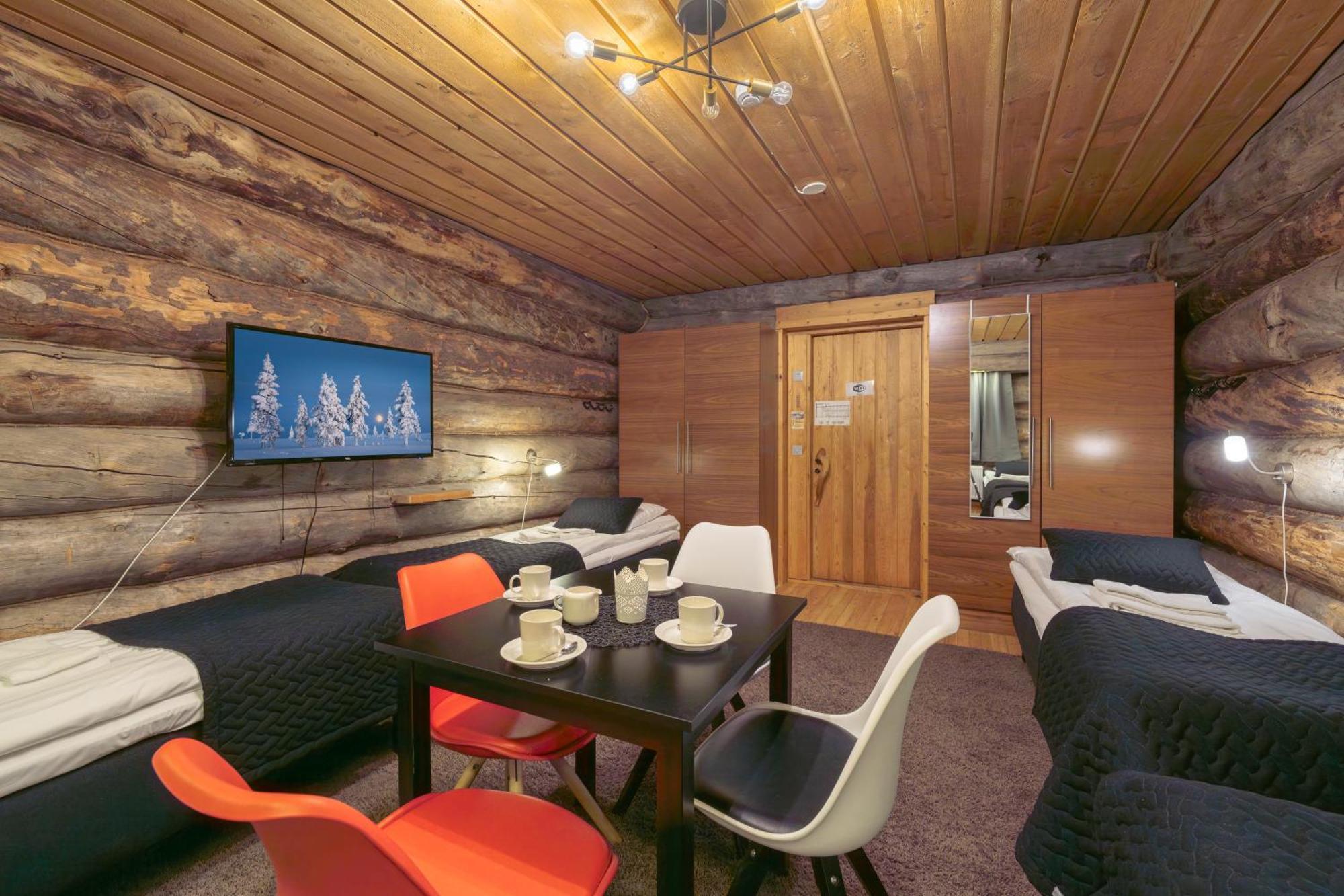 Kuukkeli Log Houses Aurora Resort Saariselka Cameră foto