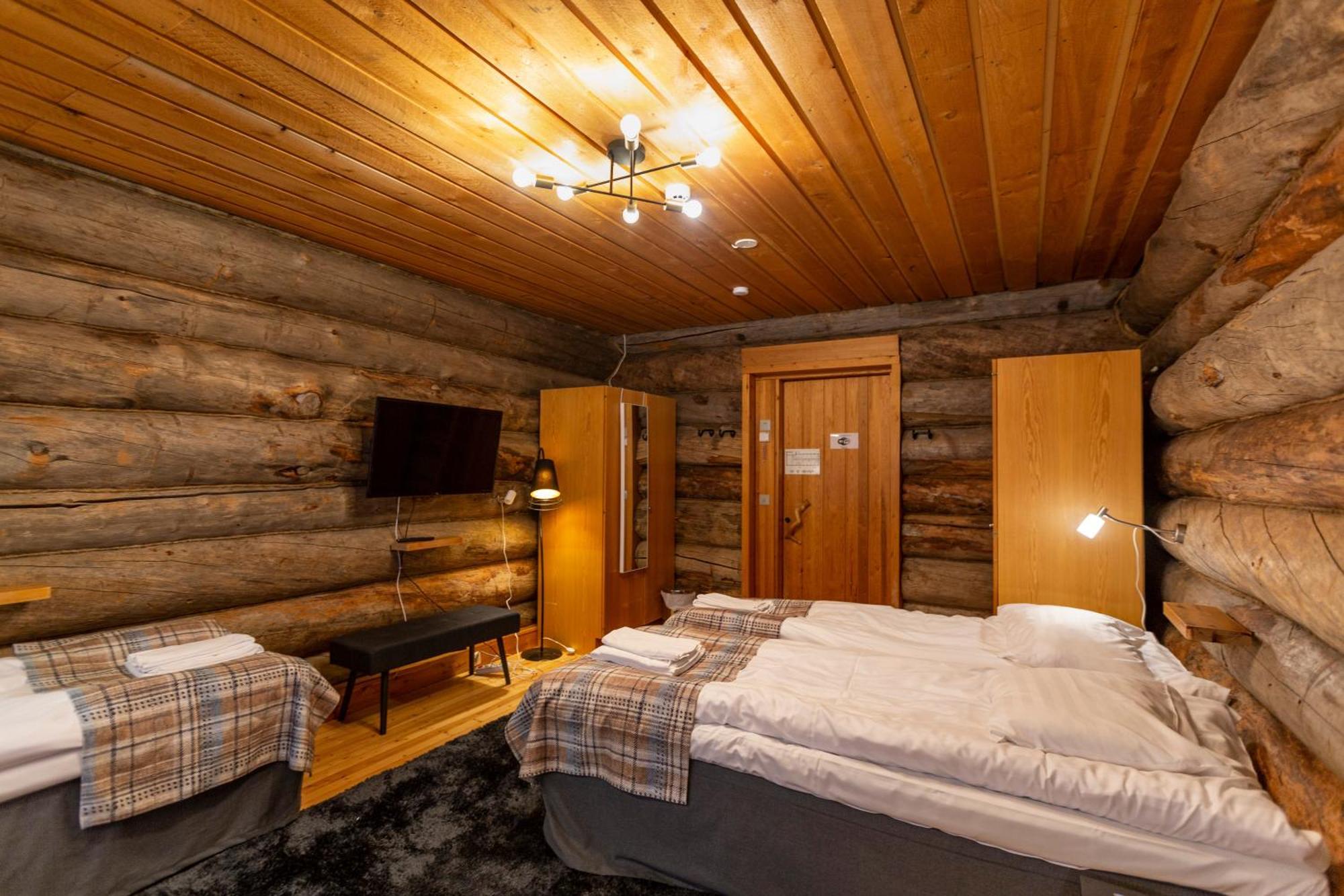 Kuukkeli Log Houses Aurora Resort Saariselka Cameră foto