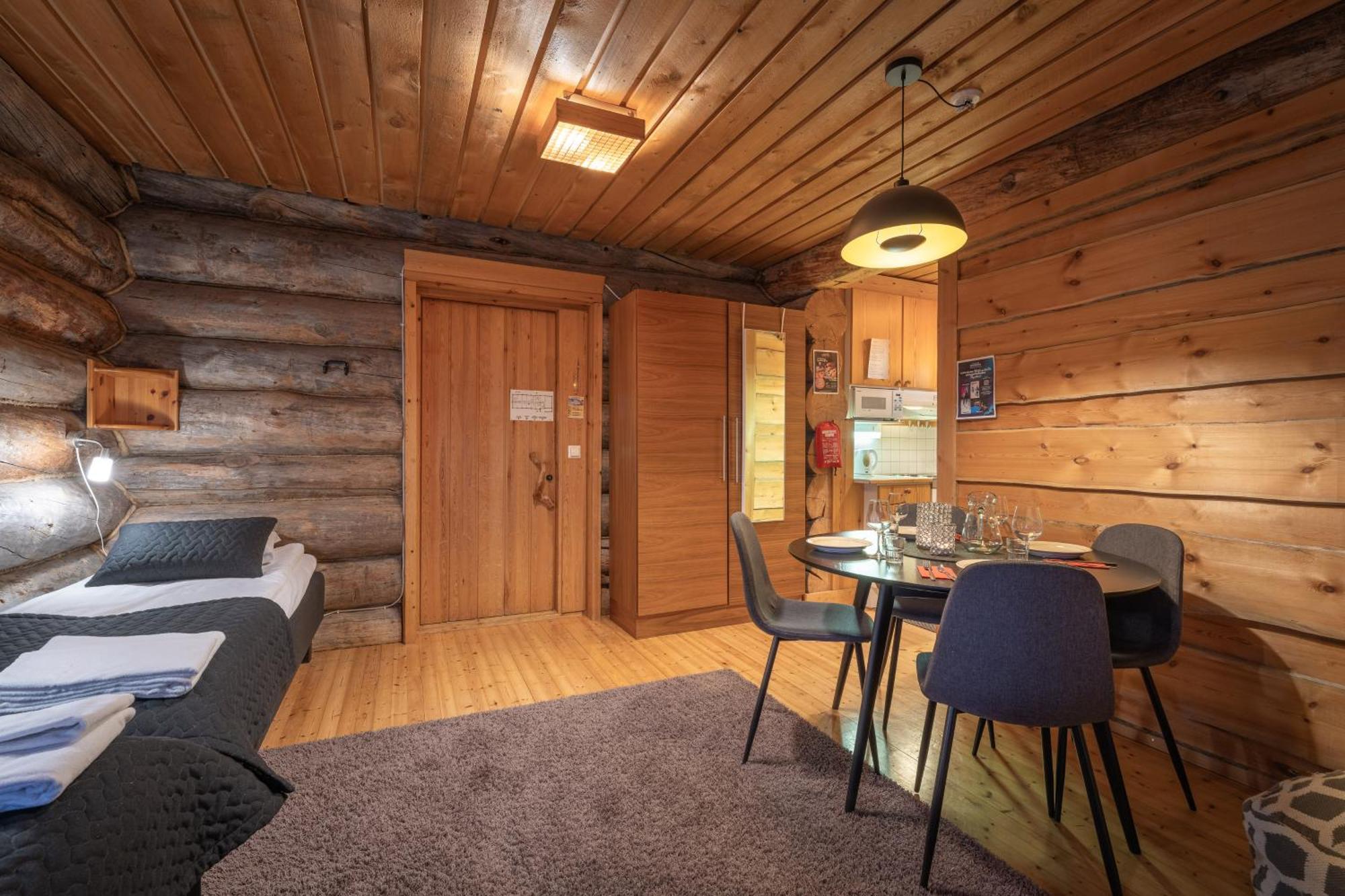 Kuukkeli Log Houses Aurora Resort Saariselka Cameră foto